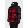 Men's combined down jacket