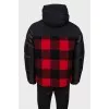Men's combined down jacket