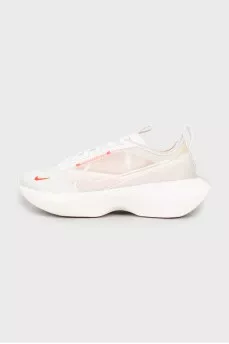 White mesh sneakers