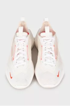 White mesh sneakers