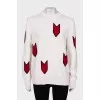 Loose-fit wool sweater