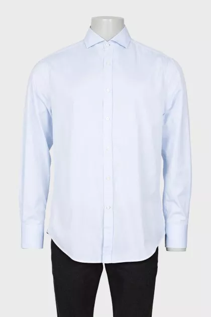 Men's blue shirt