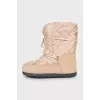 Quilted padded boots