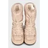 Quilted padded boots