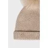 Cashmere knitted hat