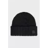 Cashmere hat and scarf set
