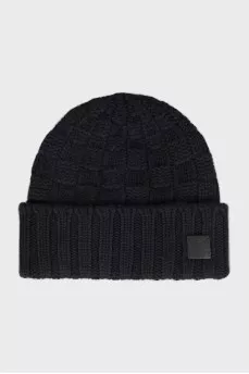Cashmere hat and scarf set