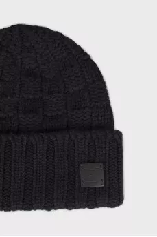 Cashmere hat and scarf set
