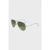 Green aviator sunglasses