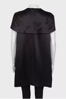 Black long back top