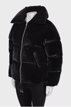 Fucking velor down jacket