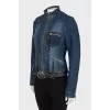 Waisted denim jacket