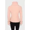 Pink short pile sweater