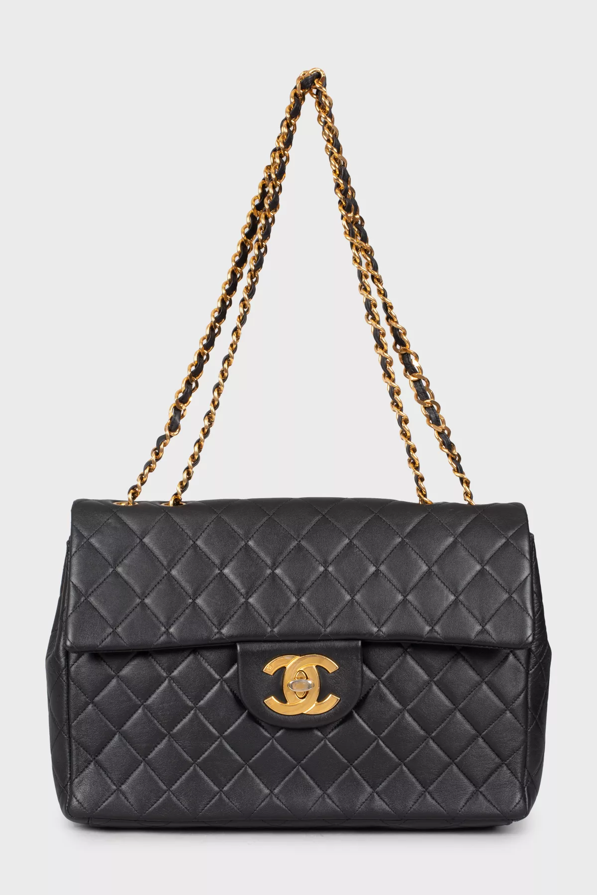Chanel Сумка Vintage Classic Single Flap Bag Quilted Lambskin