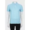 Two-tone polo shirt