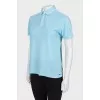 Two-tone polo shirt