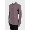 Houndstooth print shirt