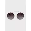 Sunglasses with golden chain