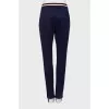 Leggings with logo waistband