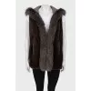 Knitted cashmere jacket