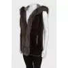 Knitted cashmere jacket