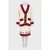 Woven skirt suit with tag