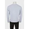 Men's gray sweatshirt with print