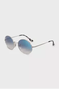 Sunglasses with printed temples