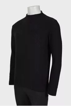 Oversized knitted sweater