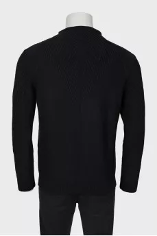 Oversized knitted sweater