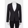 Black jacket with pockets