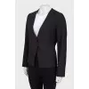 Black jacket with pockets
