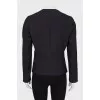 Black jacket with pockets