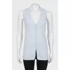 Cashmere light blue cardigan