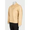 Men's leather jacket