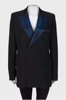 Black jacket with buttons