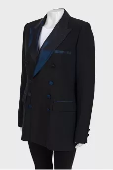 Black jacket with buttons