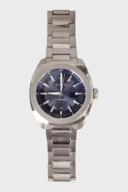Men's silver watch