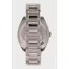 Men's silver watch