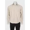 Men's striped shirt