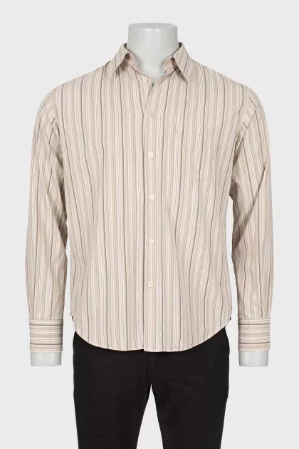 Men's striped shirt