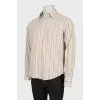 Men's striped shirt