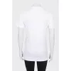 White T-shirt in a bright print