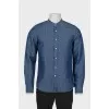 Men's dark blue shirt