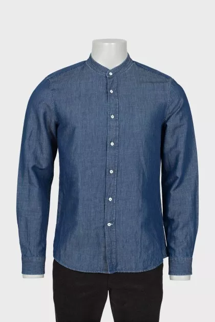 Men's dark blue shirt