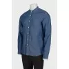 Men's dark blue shirt