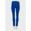 Corduroy blue jeans