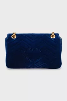 Blue bag GG Marmont