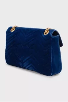 Blue bag GG Marmont