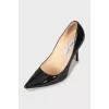 Patent pointed toe pumps